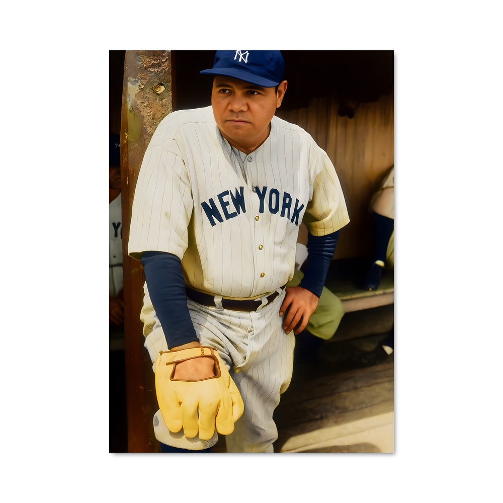 Poster Babe Ruth: Le Sultan du Swat – affiche Baseball